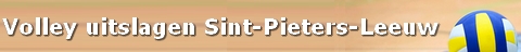 volley-uitslagen__Sint-Pieters-Leeuw